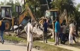 पटना में आज भी बुलडोजर एक्शन, बेली रोड पर अतिक्रमण के खिलाफ बड़ा अभियान